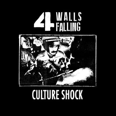 4 WALLS FALLING "Culture Shock" LP (VC) White Vinyl Reissue